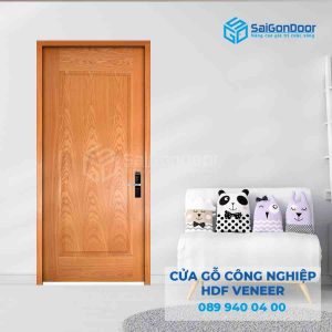 Cửa Gỗ HDF Veneer 1B oak soi