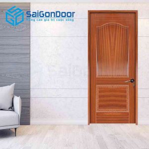 Cửa Gỗ HDF Veneer 2A sapele 2