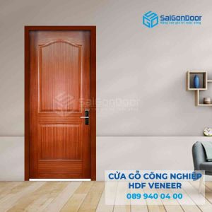 Cửa Gỗ HDF Veneer 2A xoan dao 2