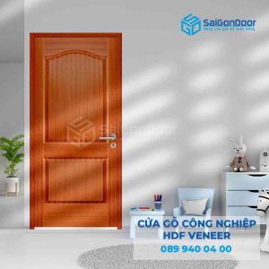 Cửa Gỗ HDF Veneer 2A xoan dao 6