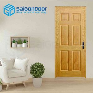 Cửa Gỗ HDF Veneer 6A ash 2