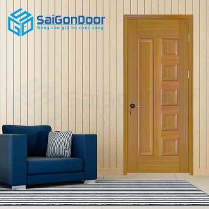 Cửa Gỗ HDF Veneer 6B sapele 3