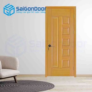 Cửa Gỗ HDF Veneer 6B sapele 7