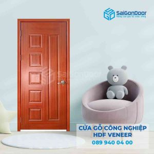 Cửa Gỗ HDF Veneer 6B sapele