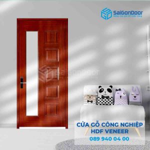 Cửa Gỗ HDF Veneer 6GL cam xe 7