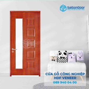 Cửa Gỗ HDF Veneer 6GL cam xe 8