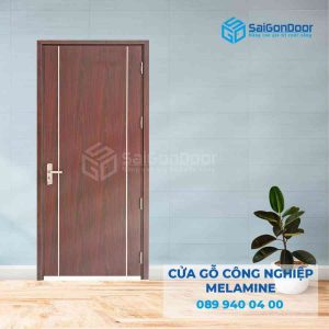 Cửa Gỗ MDF Melamine P1R2 1