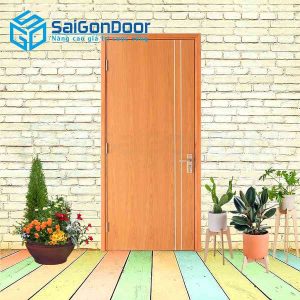 Cửa Nhựa Composite veneer P1R2  xoa dao