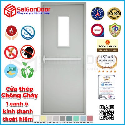 Cửa thép chống cháy chất lượng an toàn tuyệt đối