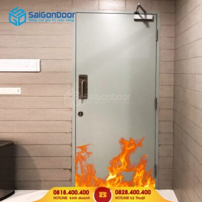 Cua thep chong chay la gi Uu diem va ung dung cua thep chong chay