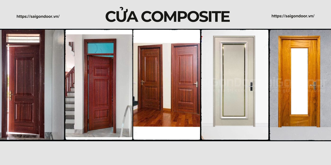 5 thành phần chính tạo nên sản phẩm cửa composite tỉnh Kiên Giang