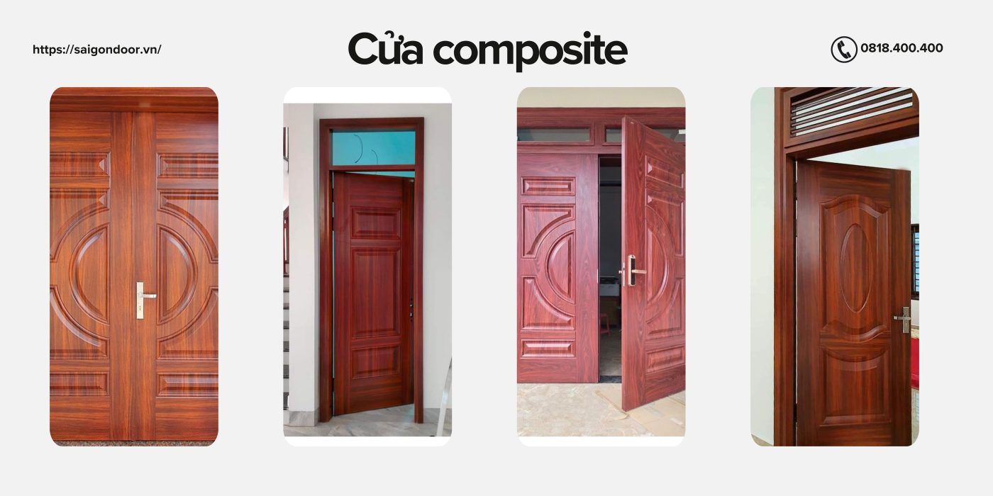 8 ưu điểm nổi bật cửa dòng cửa composite Kiên Giang