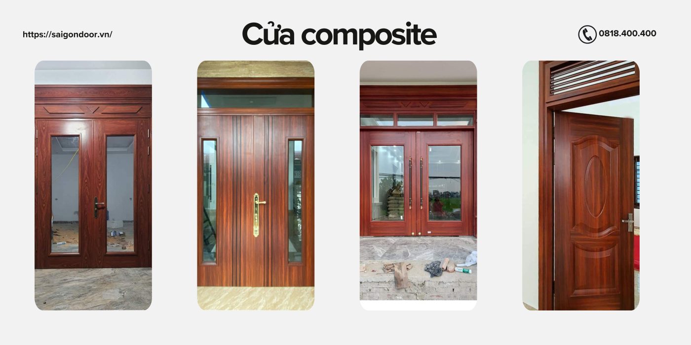 Các hạn chế của dòng cửa composite Kiên Giang